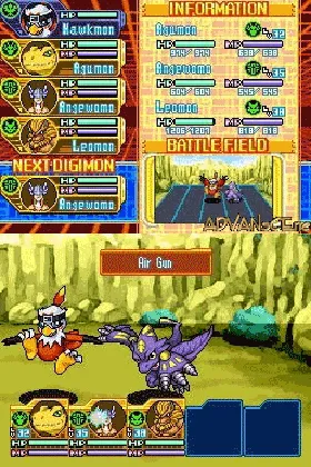 Digimon World - Dawn (USA) screen shot game playing